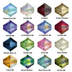 Swarovski Crystal Beads Bicone Crystal 8mm (Packet of 10pcs ) Choose colours