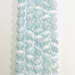 Coloured Selenite Crystal Gemstone Beads Round - 8mm | 15.5in Strand (choose colour) - Beadsy Beads