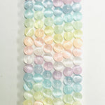 Coloured Selenite Crystal Gemstone Beads Round - 8mm | 15.5in Strand (choose colour) - Beadsy Beads
