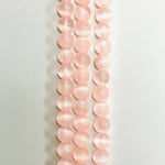 Coloured Selenite Crystal Gemstone Beads Round - 8mm | 15.5in Strand (choose colour) - Beadsy Beads