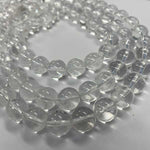 Crystal Clear Quartz Strand 15 inches 12mm round bead - Beadsy Beads