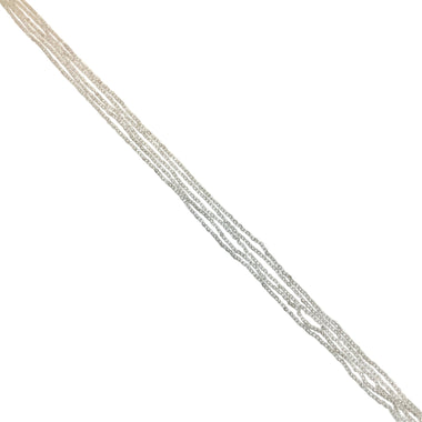 Crystal Clear Quartz Strand 15.5 inches 2mm Round Faceted Bead - Beadsy Beads
