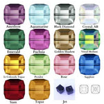 Swarovski Crystal Beads Cube 5601 6mm Choose colours