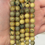 Desert Jasper Crystal Gemstone Beads Round 8mm - 15.5in Strand - Beadsy Beads