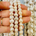 Freshwater Baroque Pearl 8mm - 15.5"inches Strand - Beadsy Beads