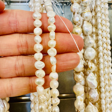 Freshwater Pearl 5 - 6mm - 15.5"inches Strand - Beadsy Beads