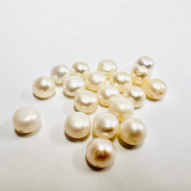 Freshwater Pearl Offset Drill 7mm | 6pcs - Beadsy Beads