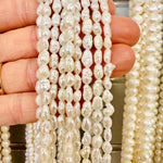 Freshwater Pearl Rice 4 - 5mm - 15.5"inches Strand - Beadsy Beads