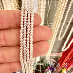 Freshwater Round Pearl 2-3mm -15.5"inches Strand - Beadsy Beads