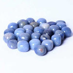 Genuine Blue Aventurine Cube Gemstone Crystal Tumble 2 - 3cm - 2pcs - Beadsy Beads