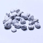Genuine howlite Gemstone Crystal Tumble 2 - 3cm - 3pcs - Beadsy Beads