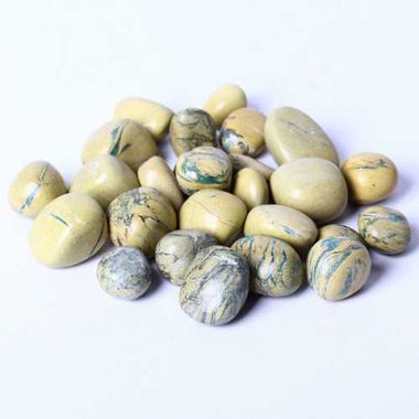 Genuine Phoenix / Ajoite / Eilat Gemstone Crystal Tumble 2 - 3cm - Beadsy Beads