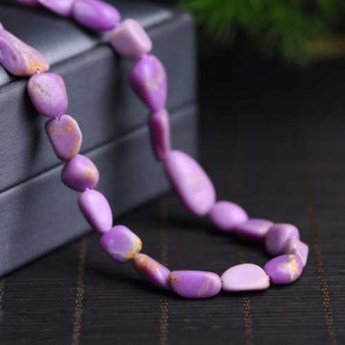 GENUINE PHOSPHOSIDERITE Potato Gemstones Beads 6*8mm - 15 Inches Strand - Beadsy Beads