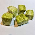 Genuine Serpentine Gemstone Crystal Tumble 3 - 4cm - Beadsy Beads