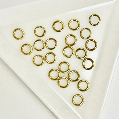 Gold Filled Jump Rings 6mm - 6pcs - Beadsy Beads