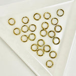 Gold Filled Jump Rings 6mm - 6pcs - Beadsy Beads