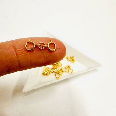 Gold Vermeil - Bold Clasp - each - Beadsy Beads