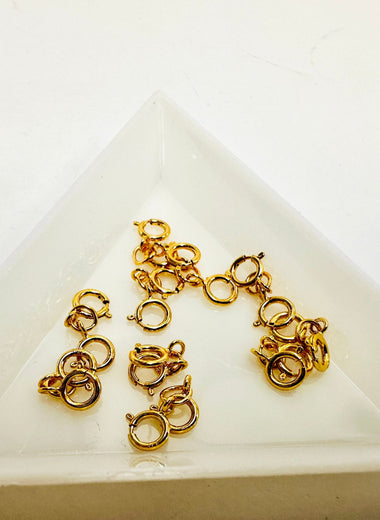 Gold Vermeil - Bold Clasp - each - Beadsy Beads