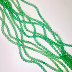 Green Aventurine 6mm Crystal Round Bead Strand 15.5 inch - Beadsy Beads