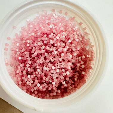 Japanese Delica Seed Beads sz11 / DB678 Antique Rose Silk Satin - 10 grams - Beadsy Beads