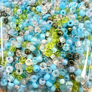 Japanese Miyuki Delica 8/0 Serenity Mix 10 grams - Beadsy Beads
