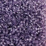 Japanese Miyuki Delica Seed Beads 11/0 DB1105 Lt Amethyst - 5 grams - Beadsy Beads