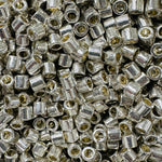 Japanese Miyuki Delica Seed Beads 8/0 DB0041 Silver Lined - 5 grams - Beadsy Beads