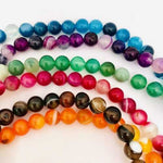 Lace Agate - Loose Gemstone Beads - 20pcs - Beadsy Beads