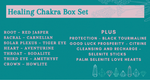 Limited! Healing Chakra Crystals Gift box set - Beadsy Beads