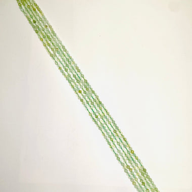 Mountain Jade Crystal Gemstone Beads Faceted Round - Choose Size - 15.5in Strand - Beadsy Beads