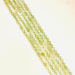 Mountain Jade Crystal Gemstone Beads Faceted Round - Choose Size - 15.5in Strand - Beadsy Beads