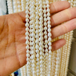 Natural Freshwater Pearl Rice Drop Beads 5 - 6mm - 15.5"inches Strand - Beadsy Beads