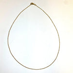 Nickel Free 18K Gold Plated Ball Style Chain Necklace - 43cm - Beadsy Beads