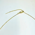 Nickel Free 18K Gold Plated Cable Chain Adjustable Necklace - 57cm - Beadsy Beads