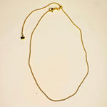 Nickel Free Gold Plated Cable Chain Necklace - 42cm - Beadsy Beads