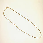 Nickel Free Gold Plated Chain Cable Chain Necklace - 42 cm - Beadsy Beads