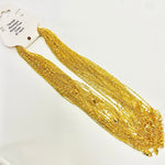 Nickel Free Gold Plated Chain Necklace Barrel & Ball - 43 cm - Beadsy Beads