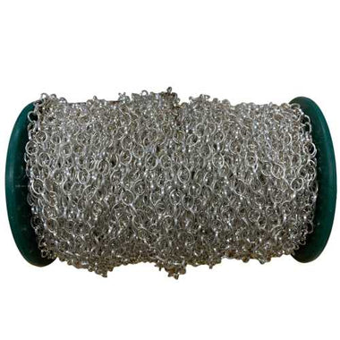Nickel Free Silver Chain - Chain Link - 1 Metre - Beadsy Beads