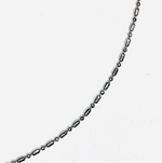 Nickel Free Tarnish Resistant Ball and Bar Style Chain Necklace 44cm - Beadsy Beads