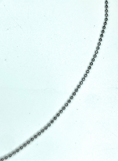 Nickel Free Tarnish Resistant Ball Style Necklace 44cm - Beadsy Beads