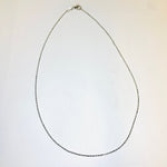 Nickel Free Tarnish Resistant Bar Style Chain Necklace 43cm - Beadsy Beads