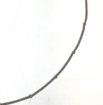 Nickel Free Tarnish Resistant Curb Chain Style Chain Necklace 48cm - Beadsy Beads