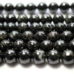 Authentic RARE! Phlogopite Gemstones Beads Round 8mm - 10 pcs