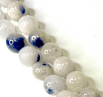 RARE! Dumortierite Crystal Gemstone Beads Round 6mm 15.5'' Strand - Beadsy Beads