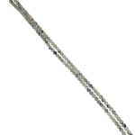 RARE! Dumortierite Crystal Gemstone Beads Round 6mm 15.5'' Strand - Beadsy Beads