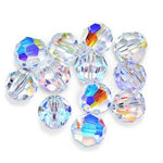 Swarovski Crystal Beads Round Crystal 8mm (art.5000) Choose colours (4pcs)
