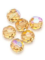 Swarovski Crystal Beads Round Crystal 8mm (art.5000) Choose colours (4pcs)
