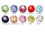 Swarovski Crystal Beads Round Crystal 8mm (art.5000) Choose colours (4pcs)