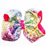 Shiny Sequins Twisted Hairbow - Beadsy Beads