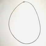 Stainless Steel Cable Style Chain Necklace 60cm - Beadsy Beads